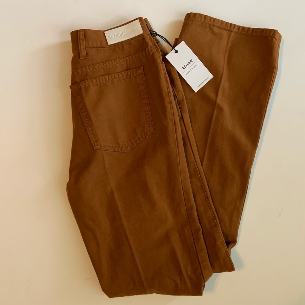 RE/DONE Originals Straight Leg Pants